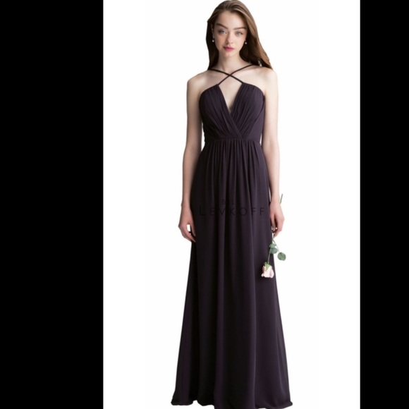 Bill Levkoff Dresses & Skirts - Bill Levkoff style 1405 plum evening dress